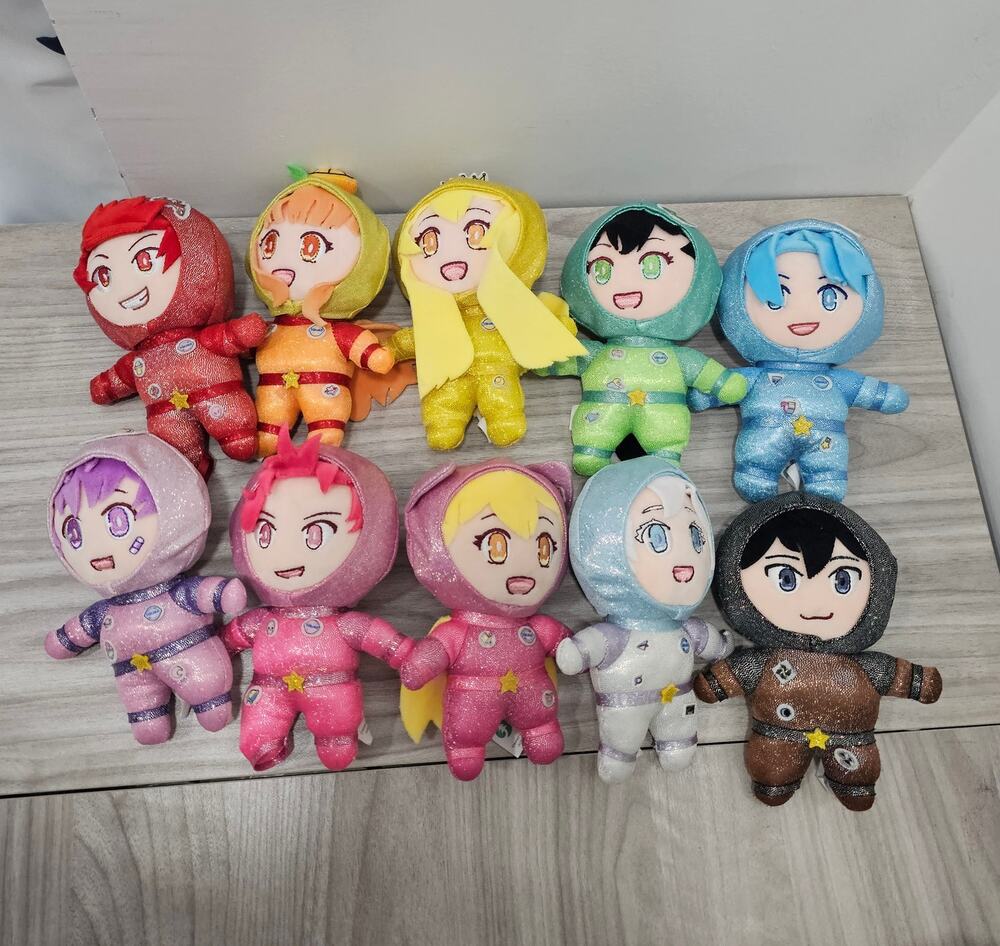 InquisitorMaster Mini Space Squad Plushies 10 LOT SET COMPLETE INCLUDES RARE